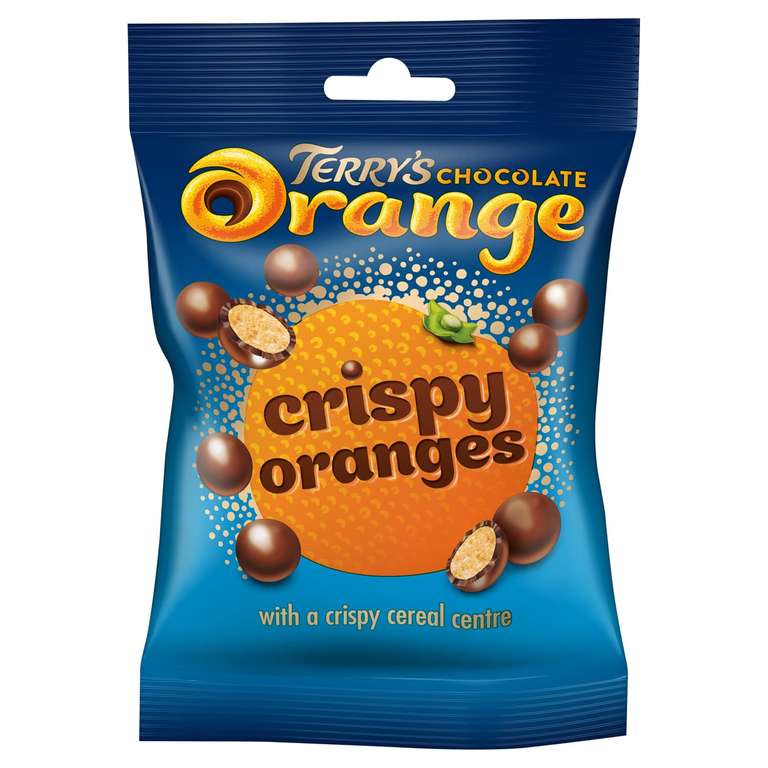Terry's Chocolate Crispy Oranges - 80g = 49p @ Farmfoods [Ipswich]