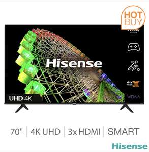 Hisense 70" 4K Ultra HD Smart TV (Costco membership required) - £499.99 @ Costco