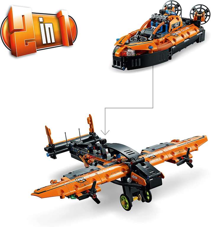 LEGO Technic Rescue Hovercraft Building Set 42120 £19 + Free Click & Collect @ George (Asda)