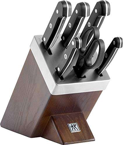 Zwilling 7-piece Self-sharpening Knife Block Set, Wooden Block, Knife and Scissors £159.99 (Prime Exclusive) @ Amazon