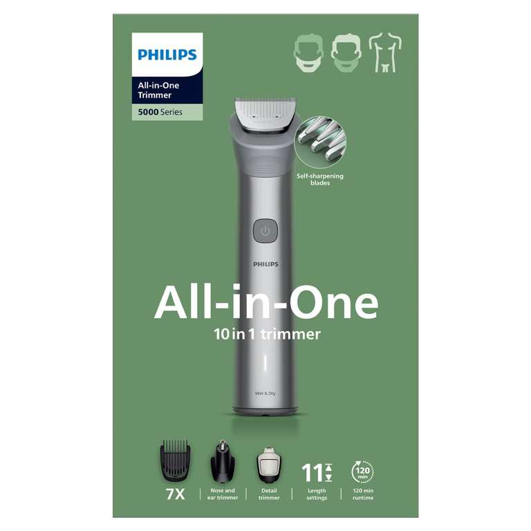 Philips 5000 Multigroom 10-in-1 Hair & Beard Trimmer instore Newtown, Midwales