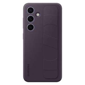 Samsung S24 official Standing Grip Case, Dark Violet with built in stand