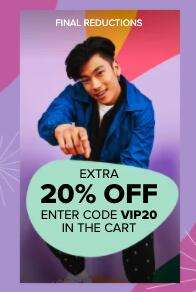 20% extra off the sale price @ Crocs shop