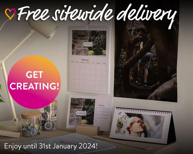 21 x Photo Prints 6X4 delivered w/ code (UK Mainland)