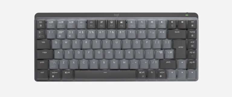 Mx mechanical mini Wireless Illuminated Performance Keyboard £119.99 with code @ Logitech UK