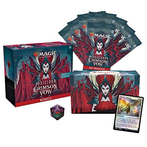 Magic The Gathering Innistrad: Crimson Vow Bundle, 8 Set Boosters - £23.99 @ Amazon
