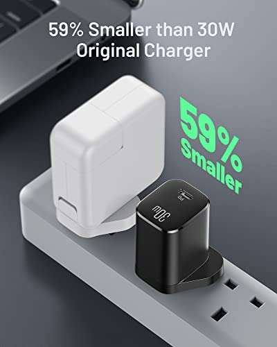 USB C Plug, INIU 30W USB C Charger PD 3.0 Charging Power Adapter Type C Fast (with voucher) - Sold by TopStar Getihu FBA
