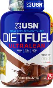 USN Diet Fuel Ultralean Meal Replacement Shake 2.5kg - £29.69 / £25.24 with extra 10% s/s voucher @ Amazon