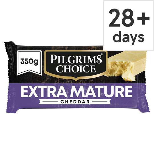 Pilgrims Choice 350g Mature / Extra Mature and Lighter £2.10 Clubcard Price @ Tesco