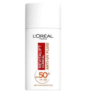 L'Oréal Revitalift Clinical SPF50+ Invisible UV Fluid (£1.50 C&C)