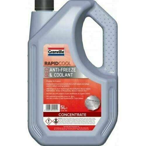 2 x 5Ltr Coolant Antifreeze G12+ RED Ready Mixed Long Life - 10 Litre - £14.24 delivered (UK Mainland A/B) @ carousel_car_parts / eBay