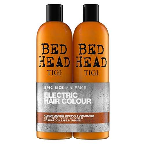 Bed Head by TIGI | Colour Goddess Shamp. and Cond. Set | Professional Treatment Nourishing And Moisturising | 2x750ml £13.32 / £9.68 S&S
