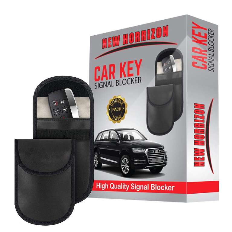 3-Pack Car key Signal Blocker | Faraday Pouch Sold by NewHorrizon FBA
