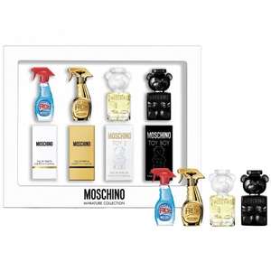 MOSCHINO Miniature 4 Piece Collection 2020 - £16 @ Justmylook