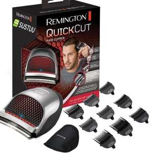 Remington Quick Cut Mens Cordless or Corded Hair Clippers with 9 Attachments - £29.59 (with code) @ eBay / kkelectronics187