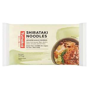 Yutaka White Shirataki Noodles 375 g (Pack of 12) - £8.72 / £7.80