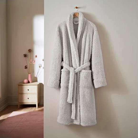 Teddy Bear So Soft Bath Robe - £12.50 + Free Click & Collect - @ Dunelm