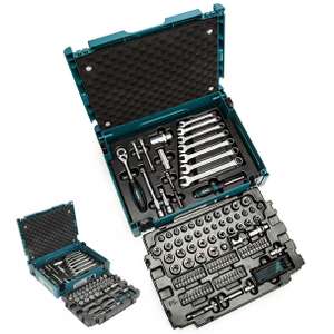 Makita 120PC General Maintenance Kit Spanner Socket Mechanics Screwdriver Set - £57.89 with code @ eBay / buy a parcel- store