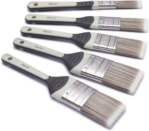 Harris Seriously Good No Loss Paint Brushes for Walls and Ceilings, 5 Brush Pack, 0.5" 1" 1.5" 2" - £8.66 @ Amazon
