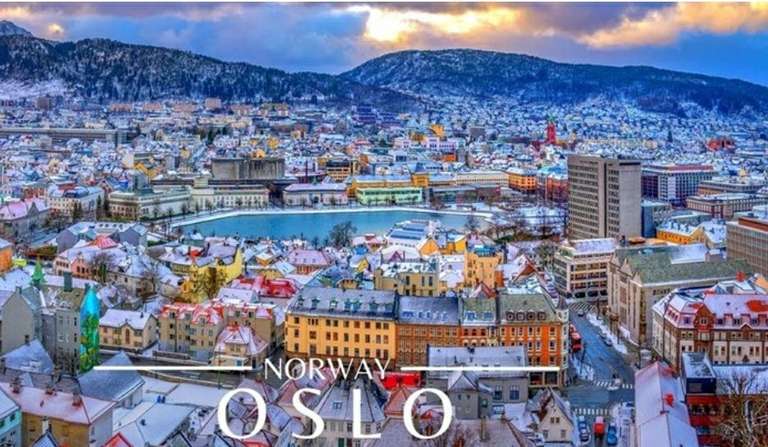 London (Stanstead) to Oslo weekend Return flight in July - £67pp via Momondo