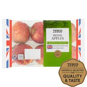 Tesco British Apple Minimum 5 Pack 89p Clubcard Price @ Tesco