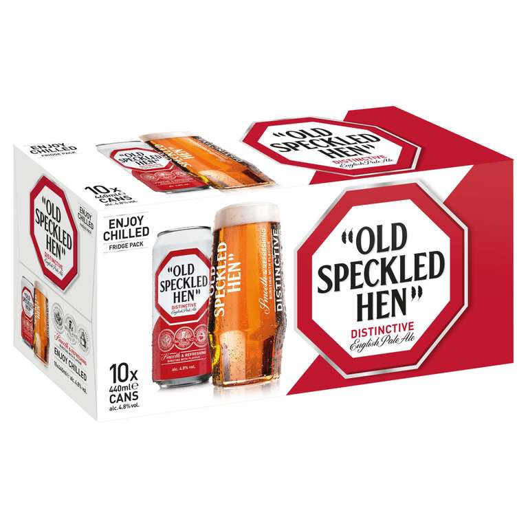 Old Speckled Hen English Pale Ale 10 x 440ml ABV 4.8% - 3 for £27 ...