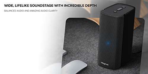 CREATIVE T100 2.0 Compact Hi-Fi Desktop Speakers £89.99 with voucher Dispatches from Amazon Sold by Creative Labs (Europe)