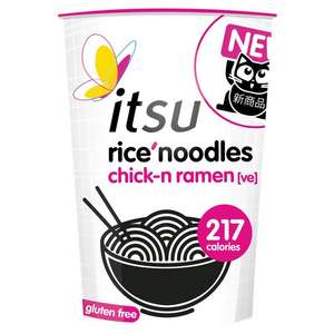 itsu chick-n ramen rice noodles cup 64g £1.00 @ Ocado