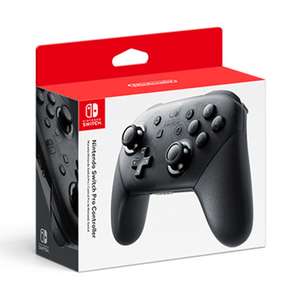 Nintendo Switch Pro Controller - Black. £45.77 at ShopTo on Ebay with code sold by Shopto
