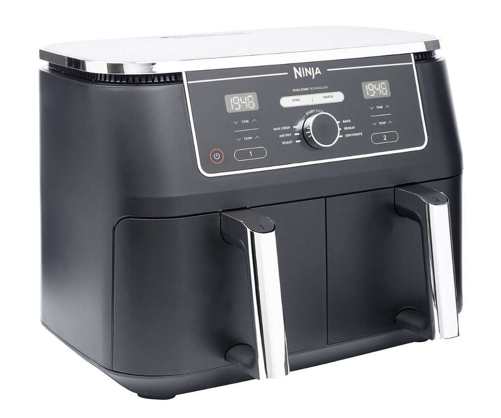 Ninja Foodi 7.6L Dual Zone Air Fryer - AF300UK, Certified Refurbished