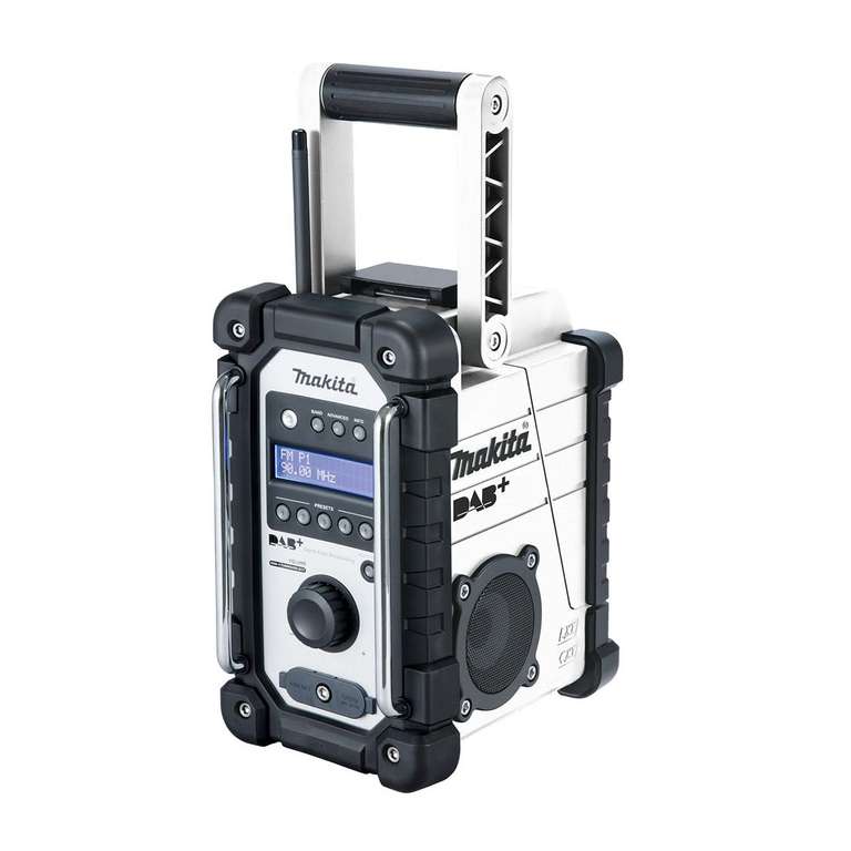 MAKITA DMR110NW 18V LXT / 12V MAX CXT DAB+ Digital Job site radio White - £59.85 delivered with code @ Power Tool World