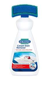 Dr. Beckmann Carpet Stain Remover Removes new and dried-in stains includes applicator brush 650 ml £2.75 (£2.61 Subscribe & Save) @ Amazon