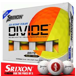 Srixon Q Star Tour Divide Urethane Golf Balls