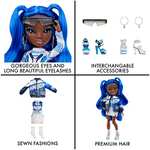 Rainbow High - COCO VANDERBALT - Cobalt Blue Fashion Doll Includes 2 Mix & Match Designer Outfits with Accessories