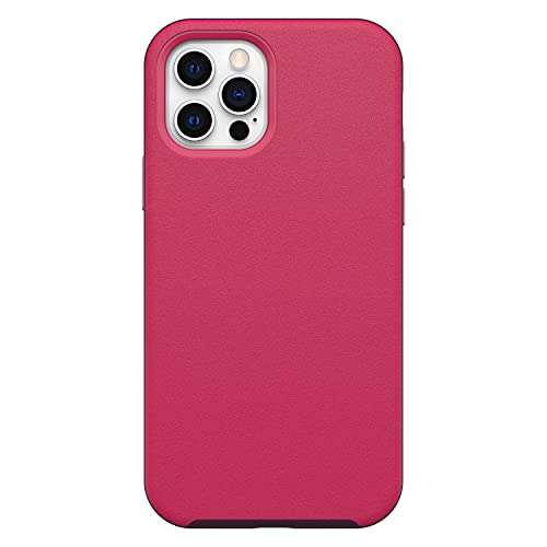 OtterBox Slim Series Case for iPhone 12 / iPhone 12 Pro with MagSafe, Shockproof, Drop proof, Ultra-Slim, Protective Thin Case, Pink/Purple