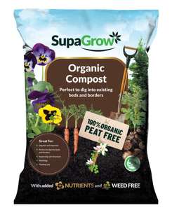 SupaGrow Compost 4 x 50 litre for £10 (Free C&C)