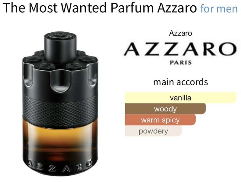Azzaro the most wanted le parfum 100 ml £66.71 delivered with code @ parfumdreams
