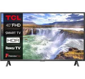 TCL 40RS530K Roku TV 40" Smart Full HD HDR LED TV - Free C&C