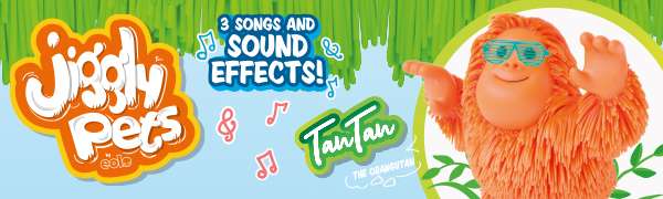 Jiggly Pets Tan Tan the Orangutan Toy £9.99 @ Amazon