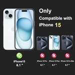 iCatchy Clear Case for iPhone 15/Pro/Max - with voucher PANAAZ FASHION FBA
