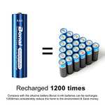 8 x BONAI 600mAh AAA Rechargeable Batteries £5.85 Sold by FANBEAR CORP and Fulfilled by Amazon