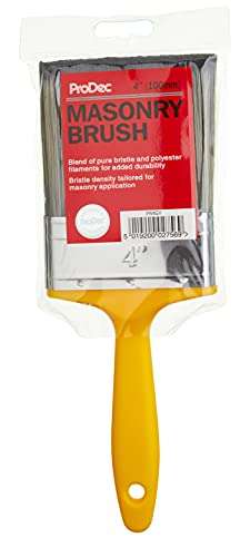 Prodec 4" Masonry paint brush - £2.40 @ Amazon