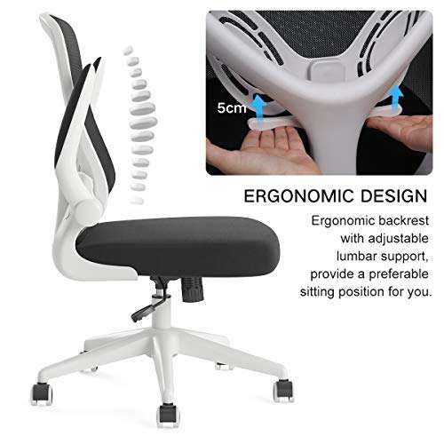 Hbada Ergonomic Desk Chair, Computer Chair with Flip-up Armrest & Lumbar Support £95.99 Dispatches from Amazon Sold by AutoFulleu