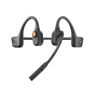 AfterShokz OpenComm Bone Conduction Wireless Headset with Noise-Canceling Boom Microphone - £111.97 - Sold by Aftershokz / FBA @ Amazon