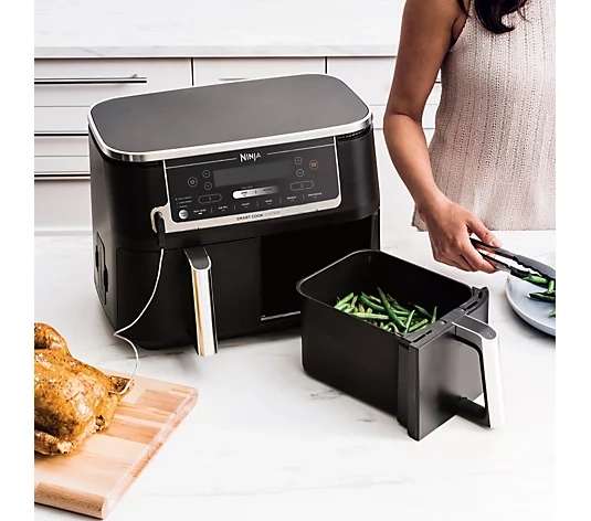 Ninja Foodi MAX Dual Zone Air Fryer with Smart Cook System AF451UK