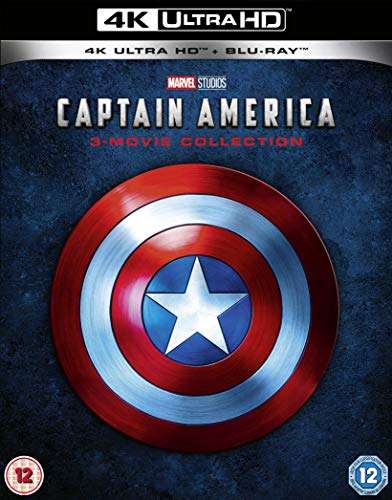 Marvel Studios Captain America - 3 Movie Collection (4K Ultra-HD + Blu-Ray)