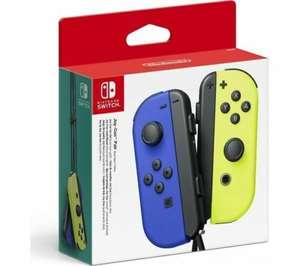 NINTENDO Switch Joy-Con Wireless Controllers - Blue & Yellow - REFURB-A w/code sold by currys_clearance