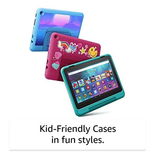Amazon Fire HD 8 Kids Pro tablet | 8-inch HD display 6–12,30% faster processor 32 GB, 2022 £69.99 (Prime Exclusive) @ Amazon