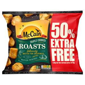 McCain Roast Potatoes 1.5kg + Free Silicone Oven Gloves £3.50 @ Iceland