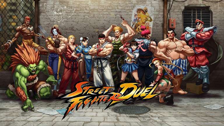 Street Fighter Duel X Monster Hunter. FREE on iOS & Android from CrunchyRoll Capcom Games